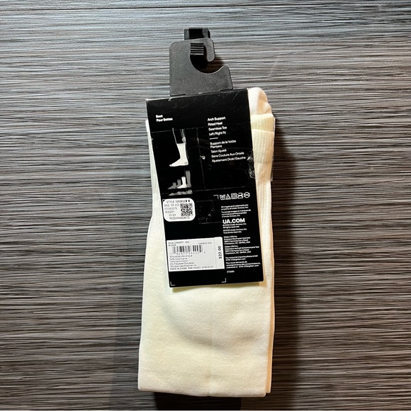 UNDER ARMOUR UA Hitch All Season Wool Blend Boot Socks Men 8-12 Women 9-12 - Picture 2 of 4